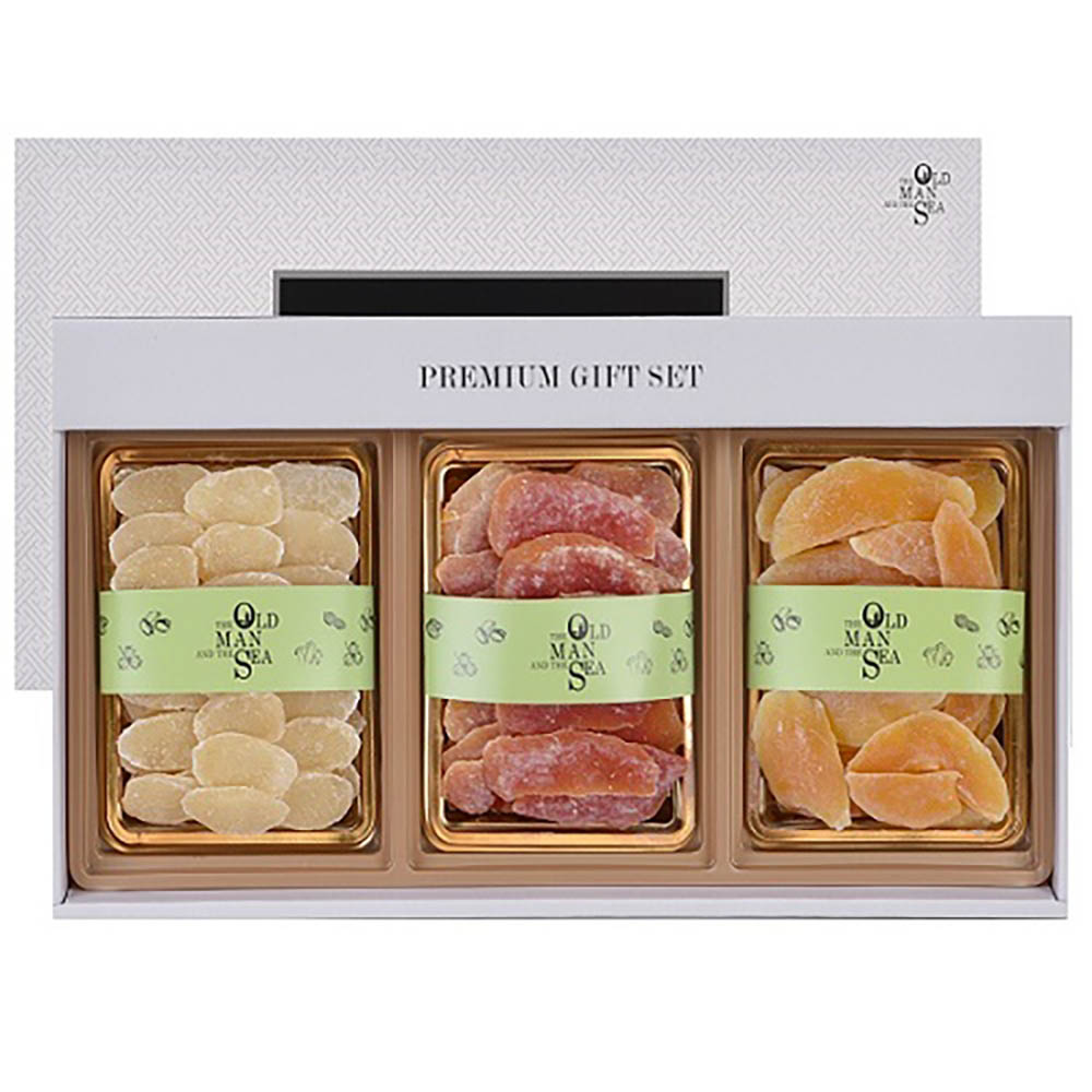 노인과바다 건과일세트 5호 (건파파야250g, 건파인애플270g, 건망고250g)