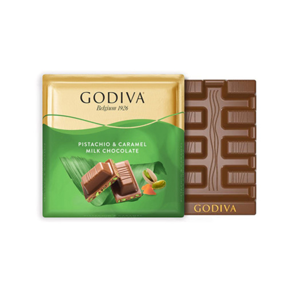 고디바 시그니처 피스타치오카라멜 밀크 초콜릿 (60gx6개-2박스)