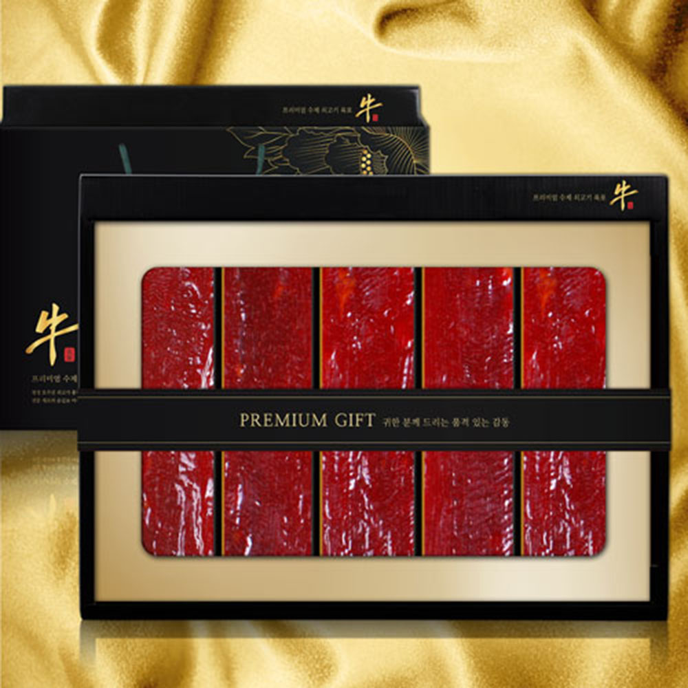 [블랙라벨] 블랙라벨 수제 쇠고기육포4호 60g 7p