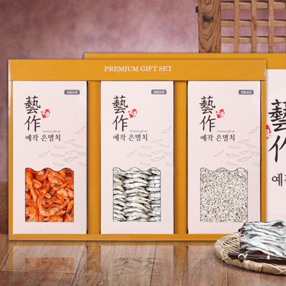 [남해청정] 예작새우은멸치3P(새/중/세) 120/190/220