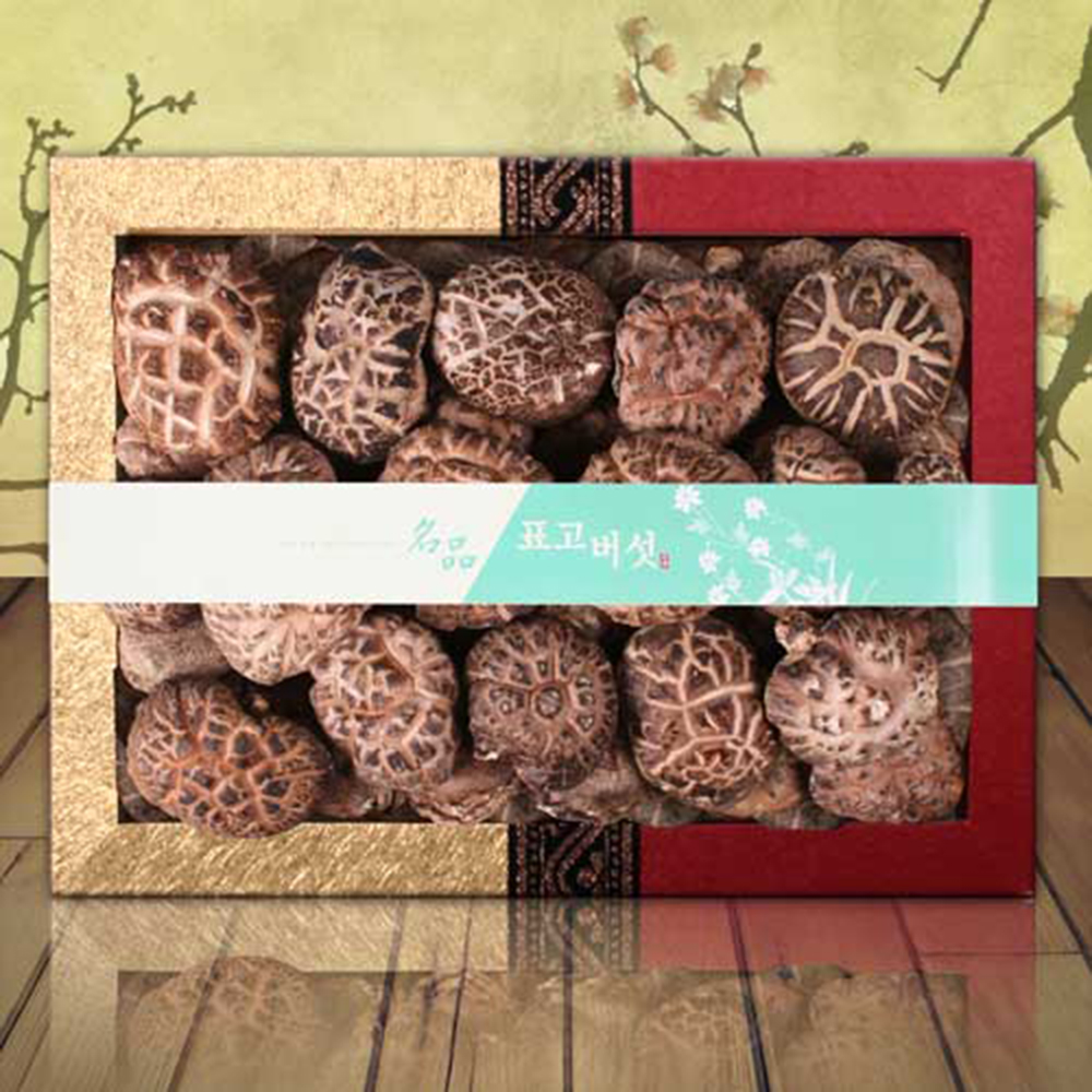 [참나무원목] 흑화고채반300g