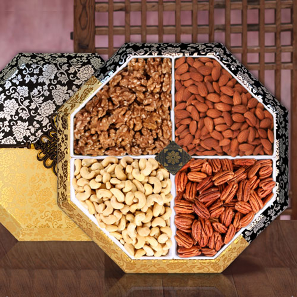 [선데이견과] 선데이견과 팔각특선 견과2호(호두180g, 아몬드280g, 캐슈넛280g, 피칸230g)