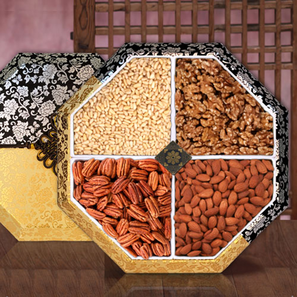 [선데이견과] 선데이견과 팔각스페셜 견과(잣200g, 호두180g, 아몬드280g, 피칸230g)