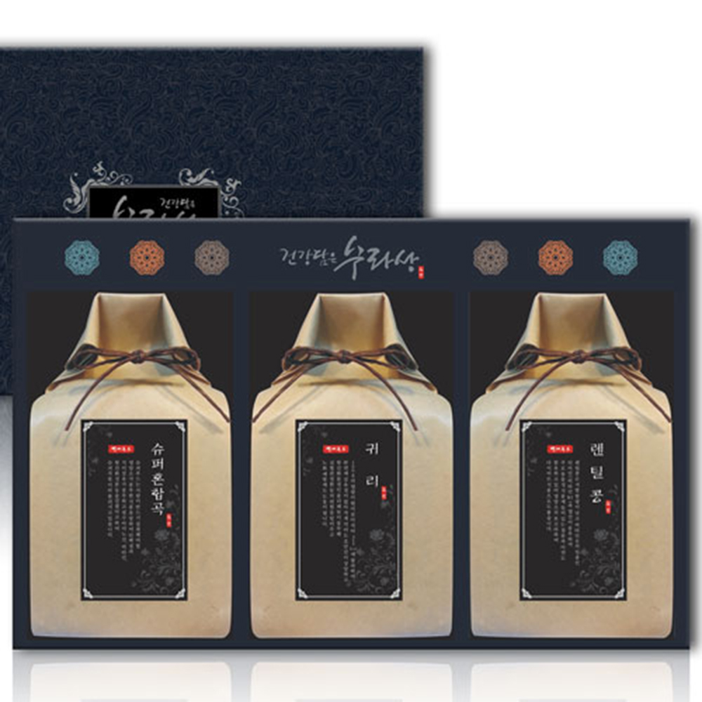 [가원] 백세푸드3종 (귀리500g, 렌틸콩500g, 슈퍼혼합곡500g)