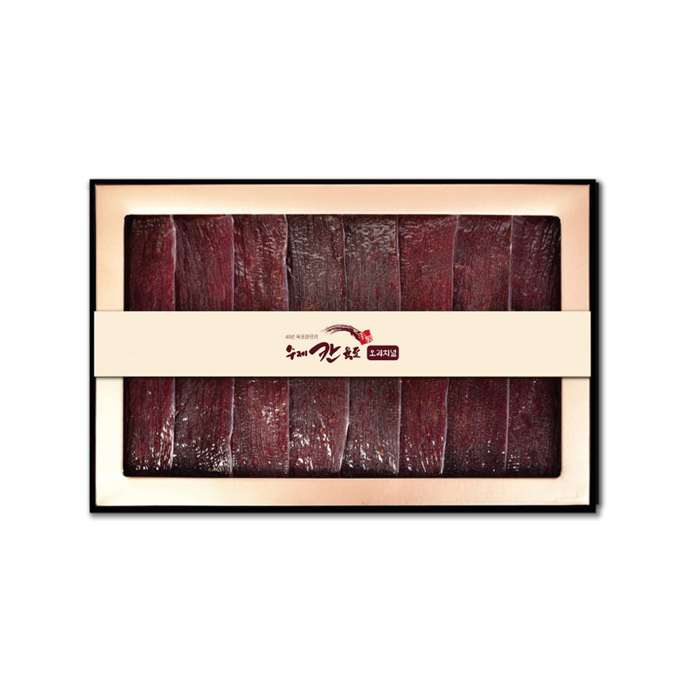칸육포 오리지널 수제 쇠고기 육포 선물세트 (60g x 8팩) 480g