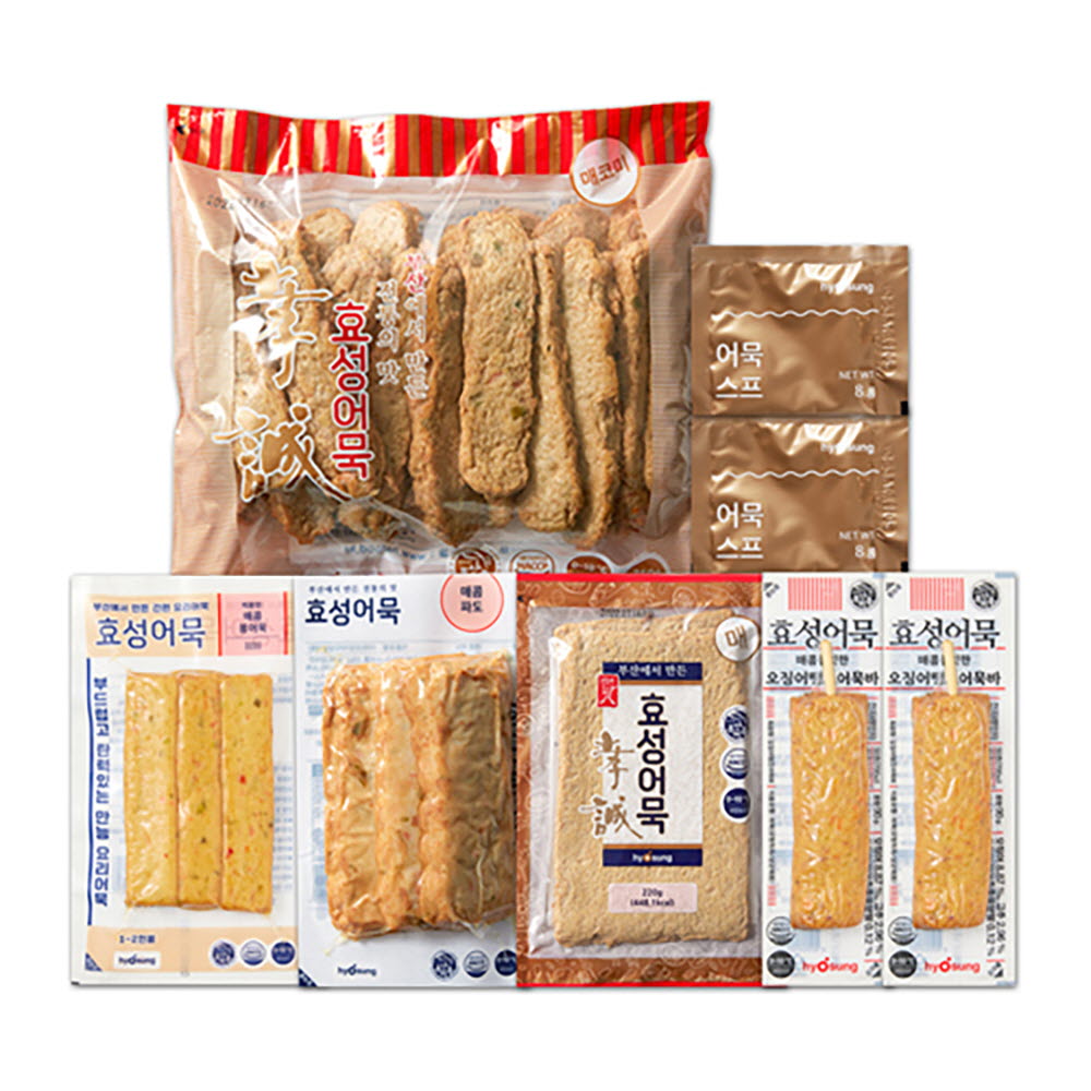 부산어묵 매콤어묵세트