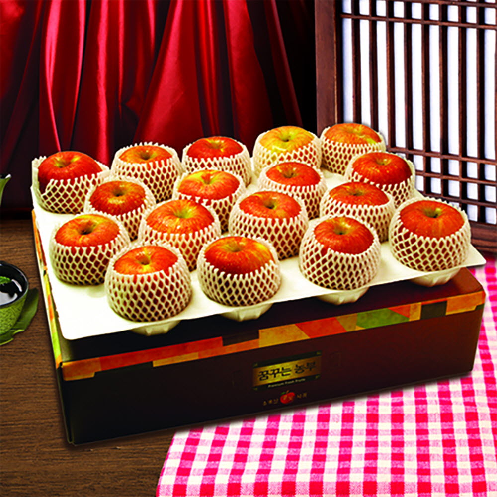 [꿈꾸는 농부] 고당도 고냉지 소백산 사과 5kg(17-19과)