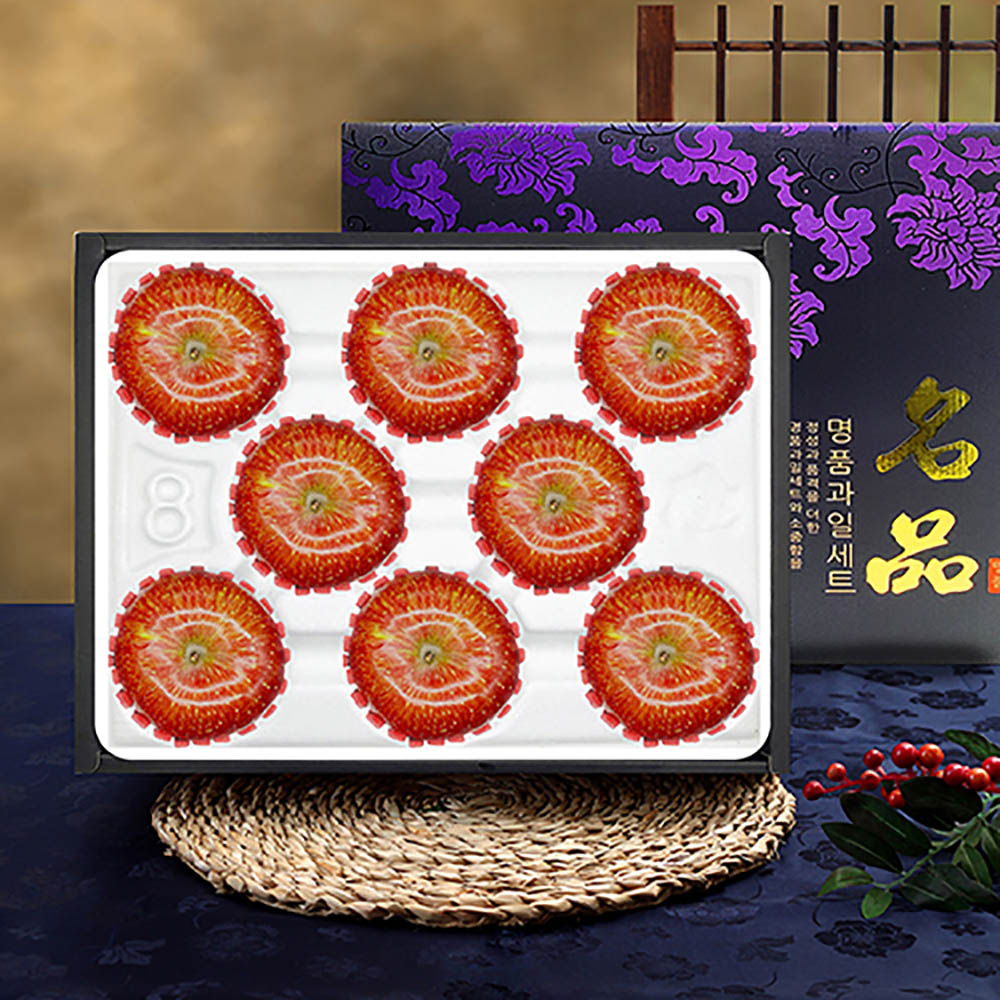 자연지기 아침농장 사과세트 1호 (3.0kg 8-9과)