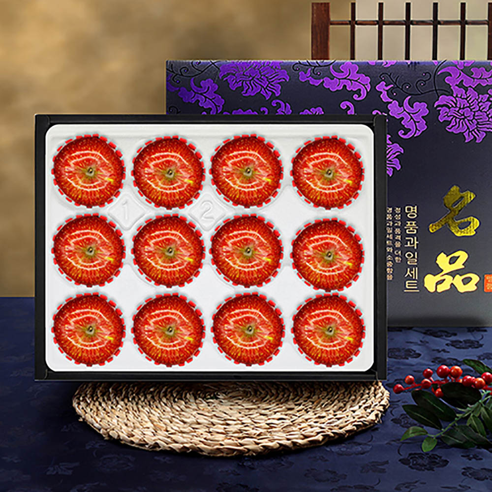 자연지기 아침농장 사과세트 3호 (3.0kg 12~13과)