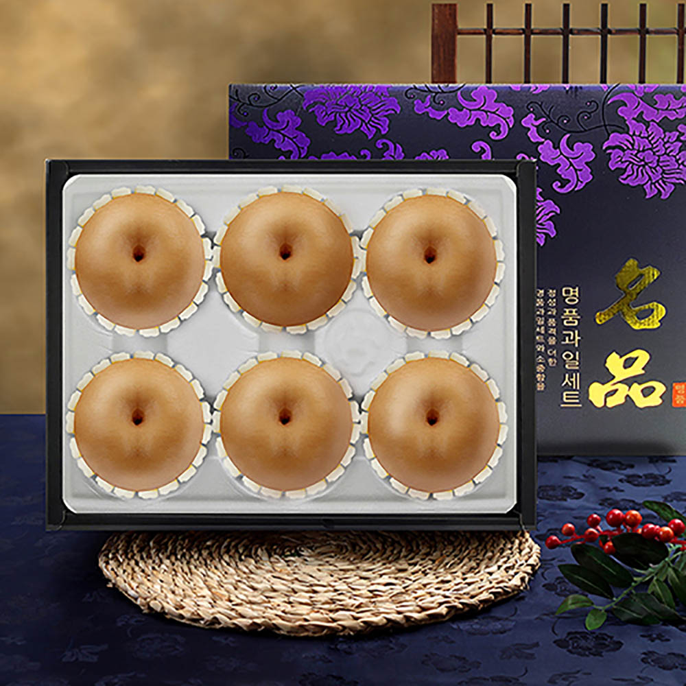 자연지기 아침농장 배세트 1호 (3.8kg 6과)