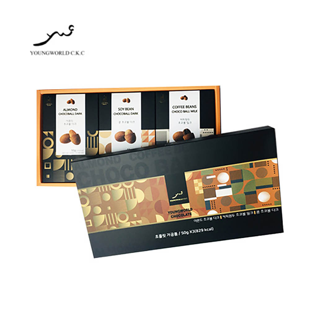 [영월드]아몬드커피콩 초코볼 3종세트