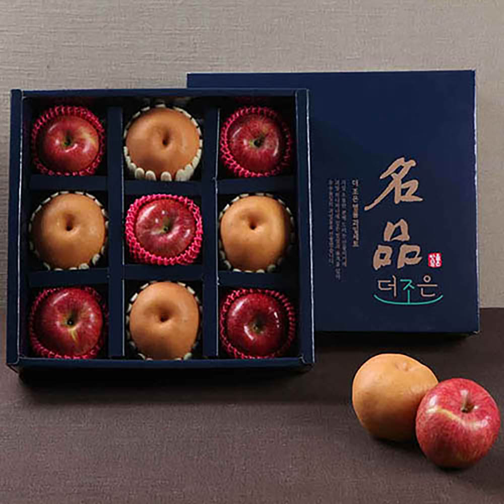 자연지기 프리미엄과일2종 (4.2kg 배4+사과5)