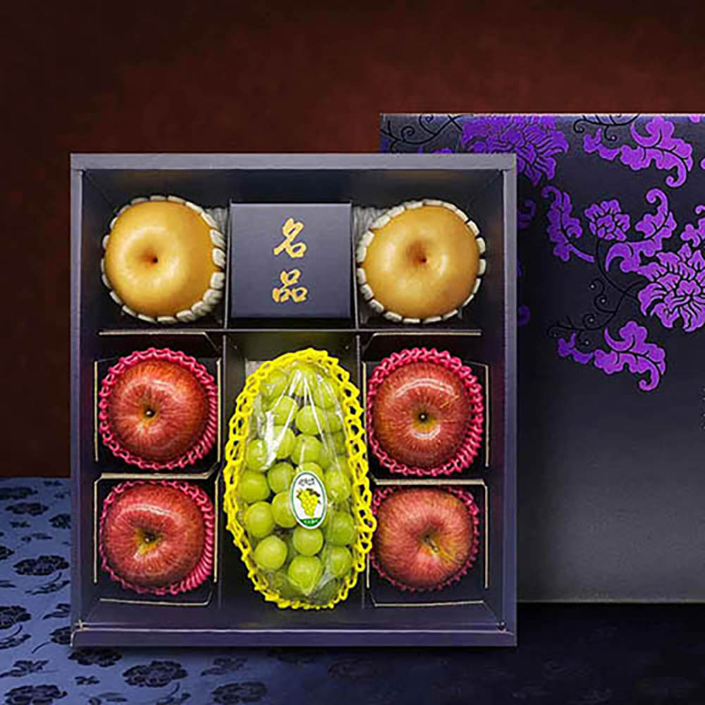 자연지기 샤인혼합3종 실속1-1호 (2.9kg내외 샤인1+사과4+배2)