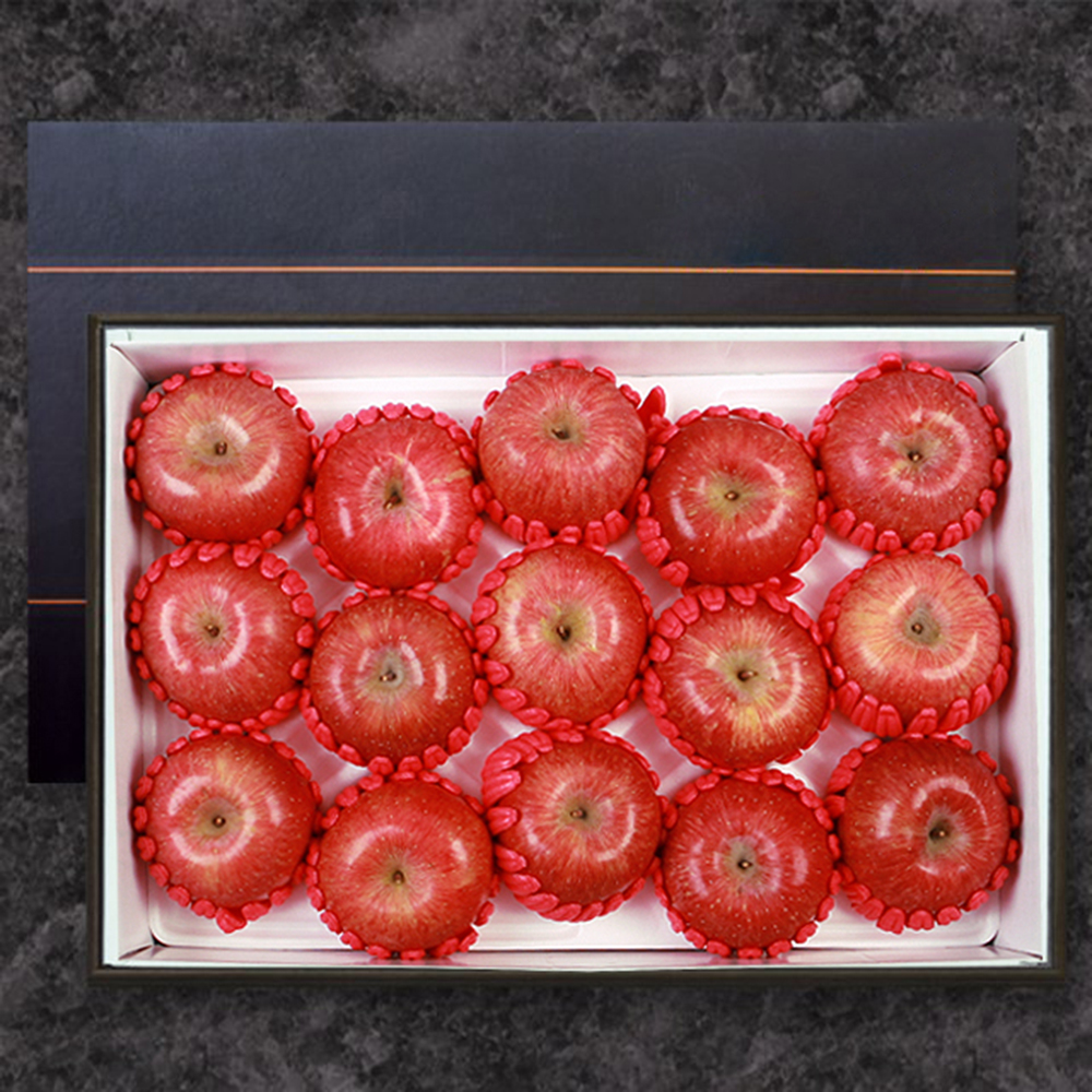 [국민사과] 애플 정성품은 마음사과 품격골드 명절 세척사과 선물세트 3.5kg (230g내외 15~18과)