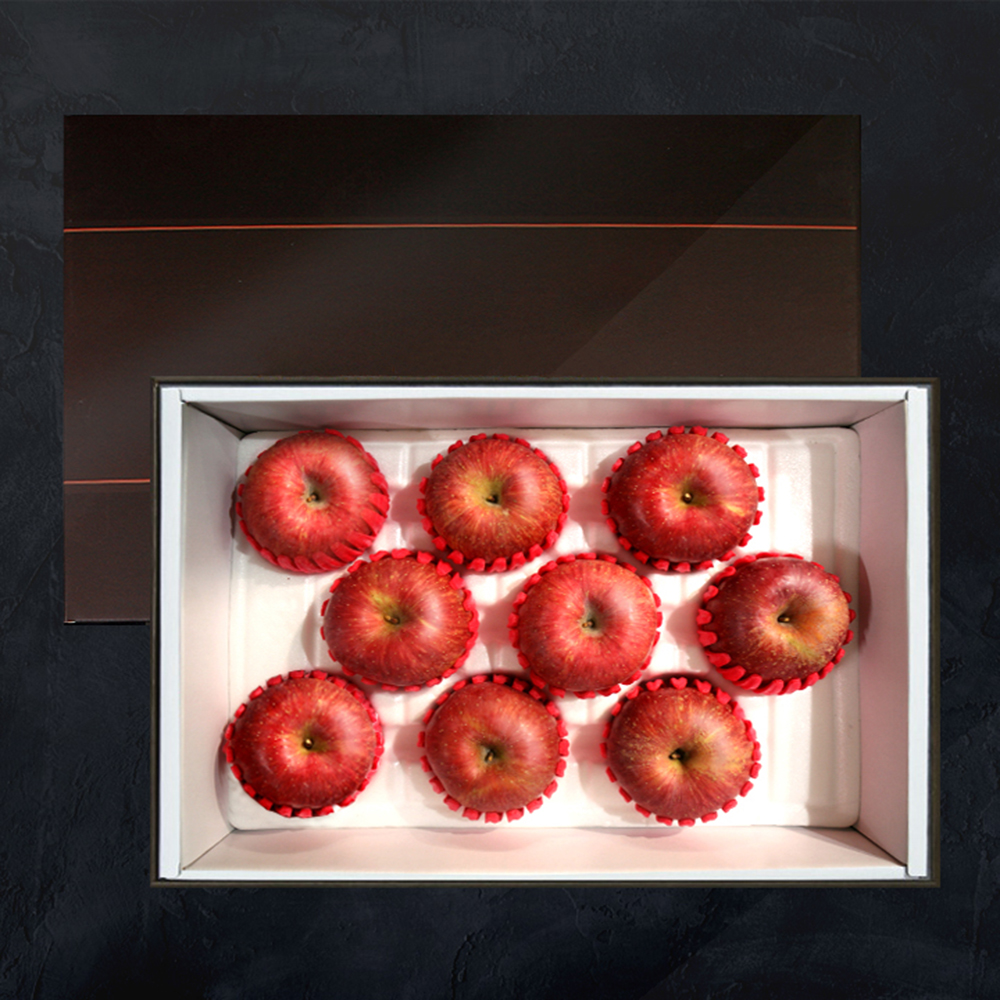 [국민사과] 애플 정성품은 마음사과 품격골드 명절 세척사과 vvip 선물세트 3.5kg (330g내외 9~12과)