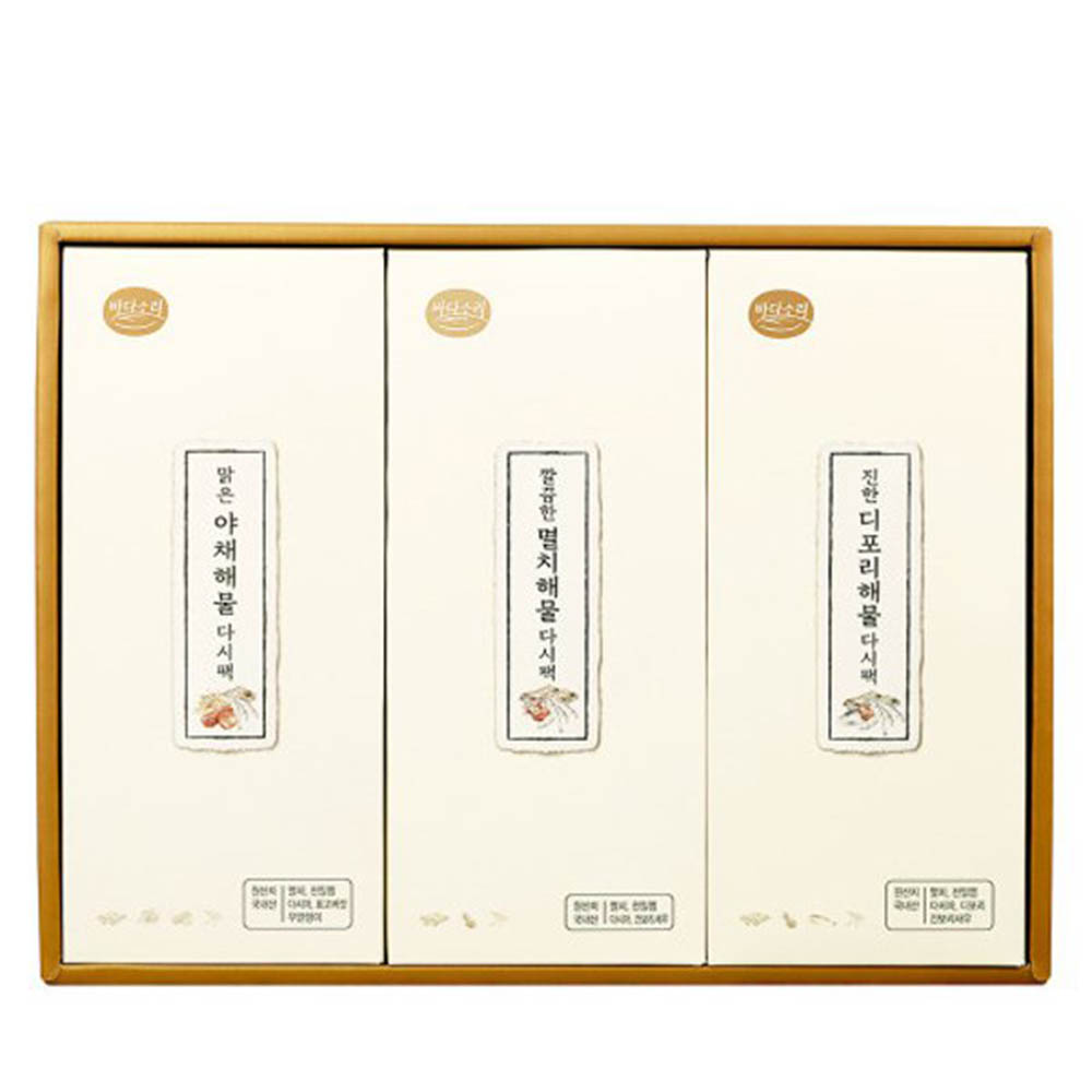 [바다소리] 천연국물팩 2호 선물세트