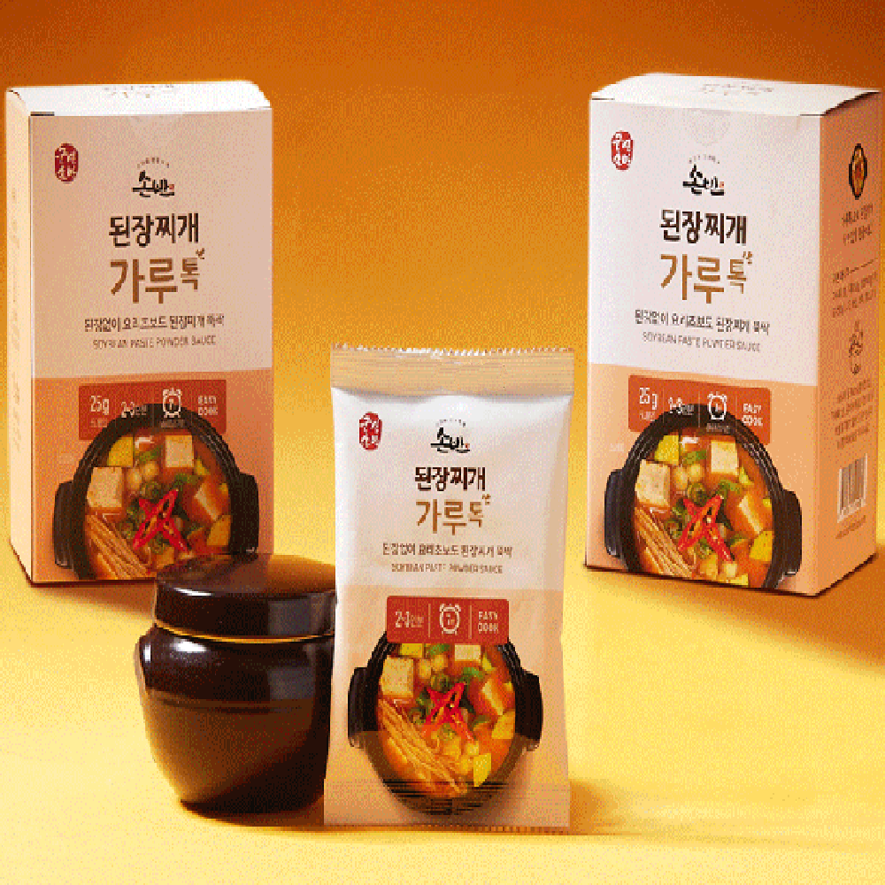 구손선반 가루톡(된장) 25g 6봉