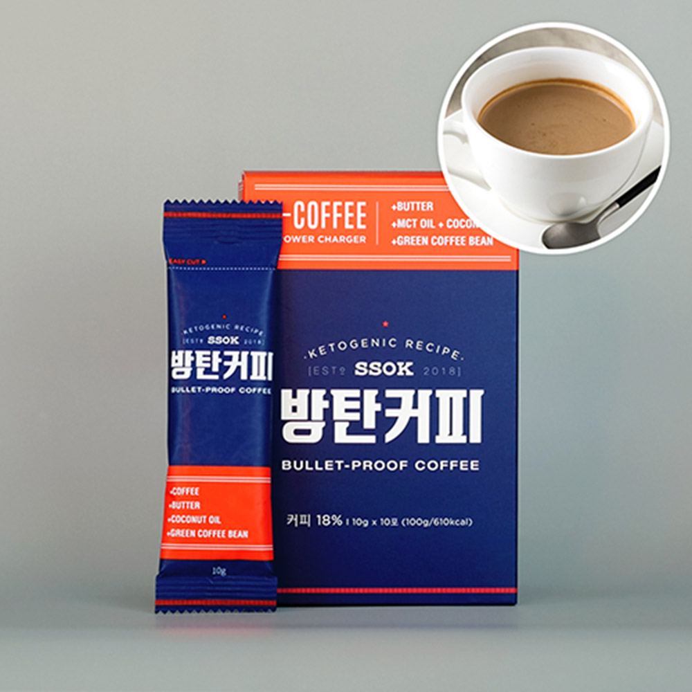 쏙방탄커피 10T 10박스(100포)