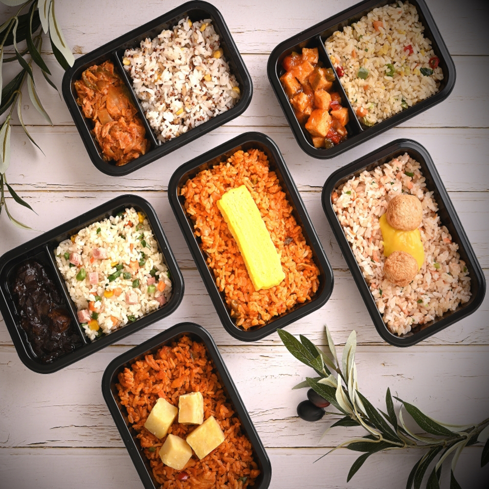 플레이쿡 부담없이 간편한 한끼 도시락 6종세트