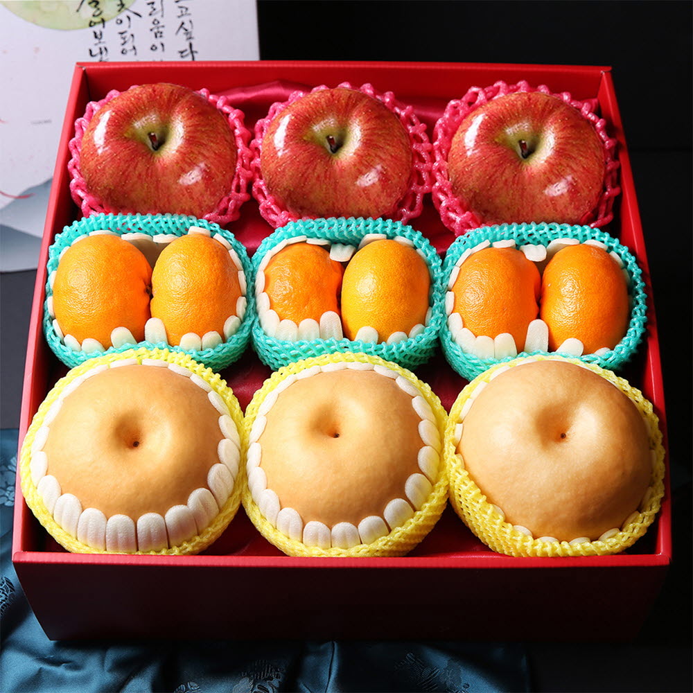 [썬리치] 해맞이 사과배 레드향 세트