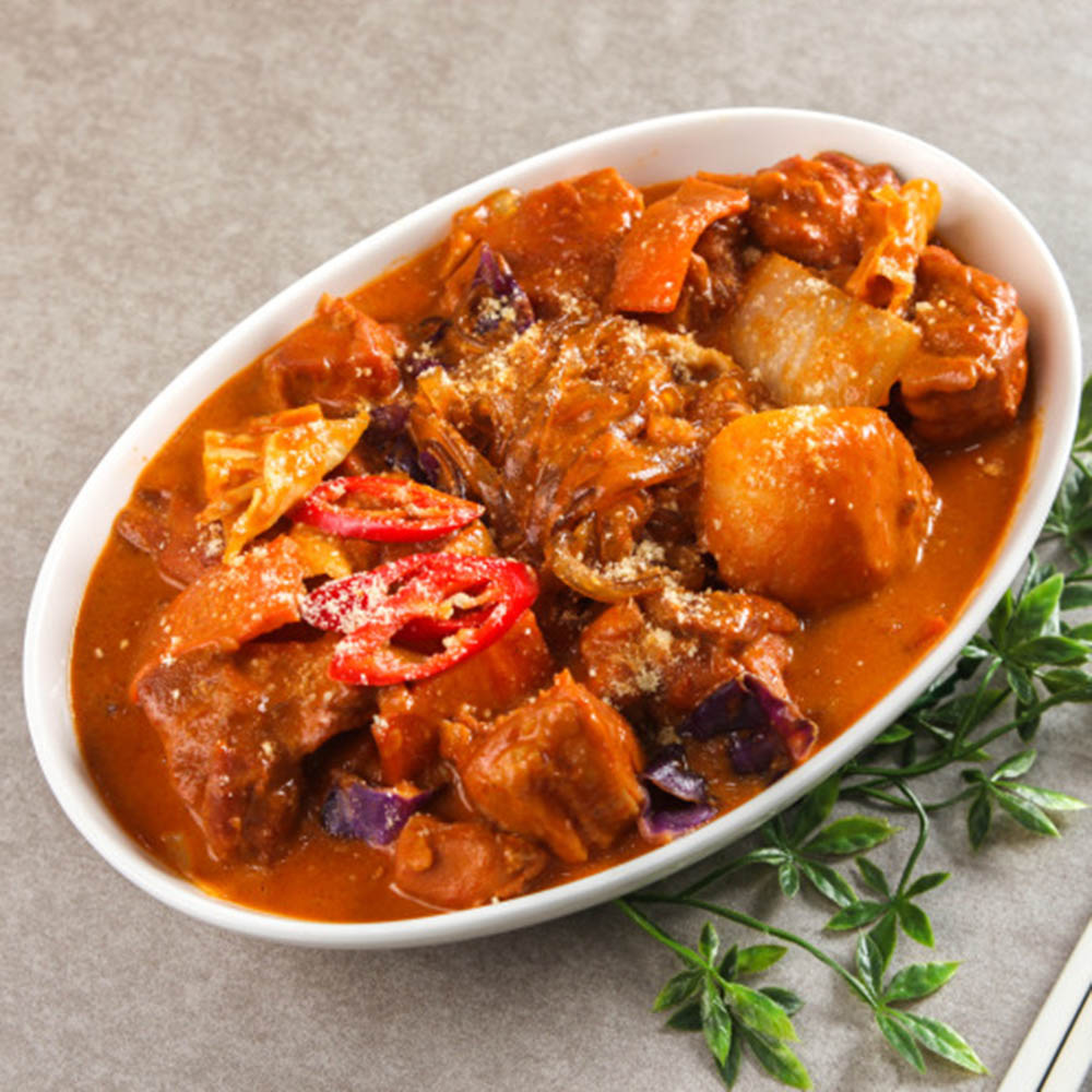 청담찜닭 순살 찜닭 밀키트 로제순살찜닭 700g