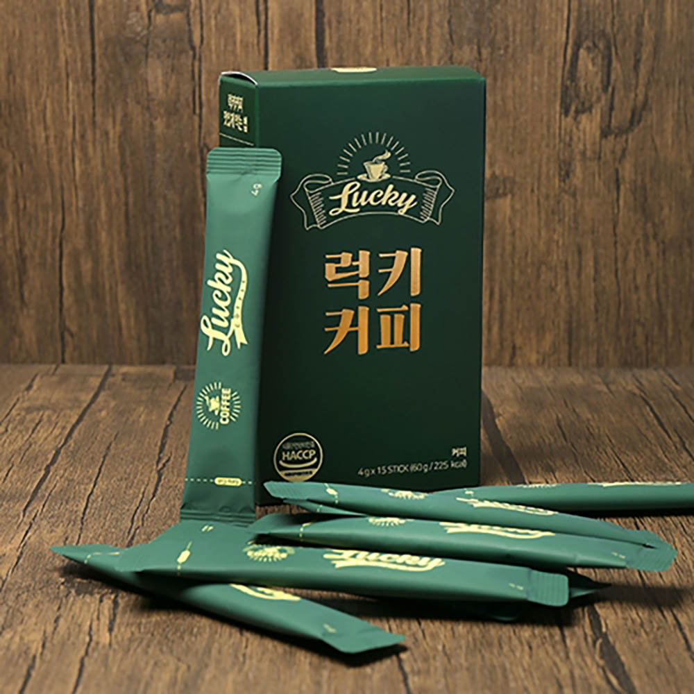 바른일상 럭키커피 헤이즐넛맛 2박스 (30포)