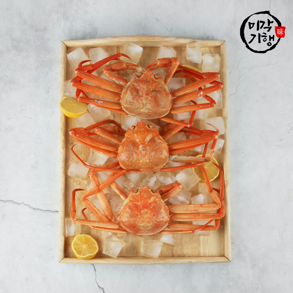 미각기행 자숙 연지홍게 고급형 3kg 10~12미