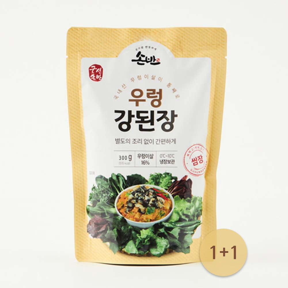 [기간한정특가] 구손선반 우렁강된장 300g+300g