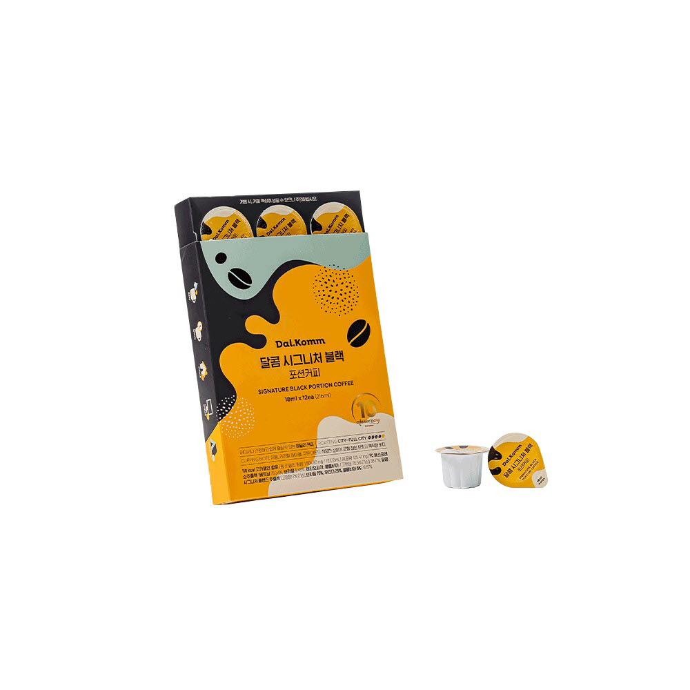 달콤 시그니처 블랙 포션커피 216ml(18ml x 12ea)