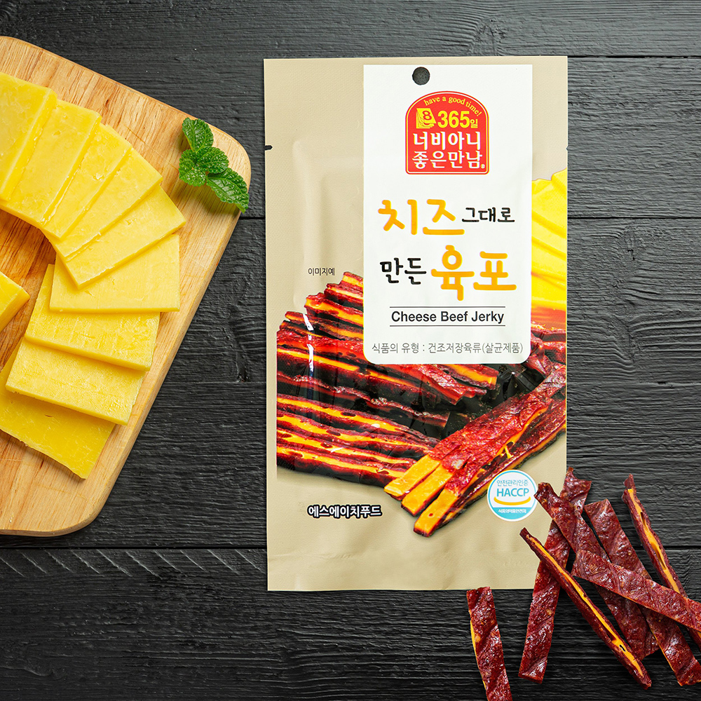 [더기다림] 치즈 그대로 만든 육포 30g 1봉*5EA