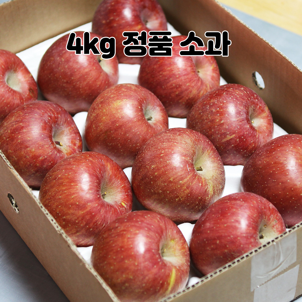 굿앤팜 청옥당 꿀 사과(부사) 4kg 정품(소과22~26과)