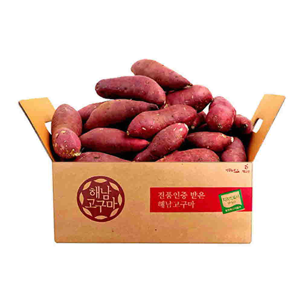 아이엠팜전남 해남 GAP 무농약 세척 꿀 고구마 5kg 특상