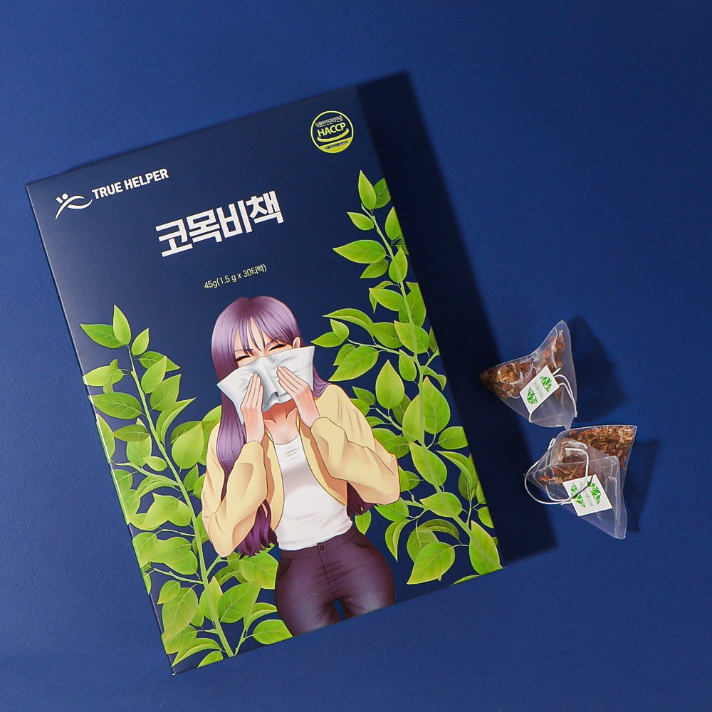 트루헬퍼 코목비책 작두콩 도라지 돌배 모과 생강차 1박스