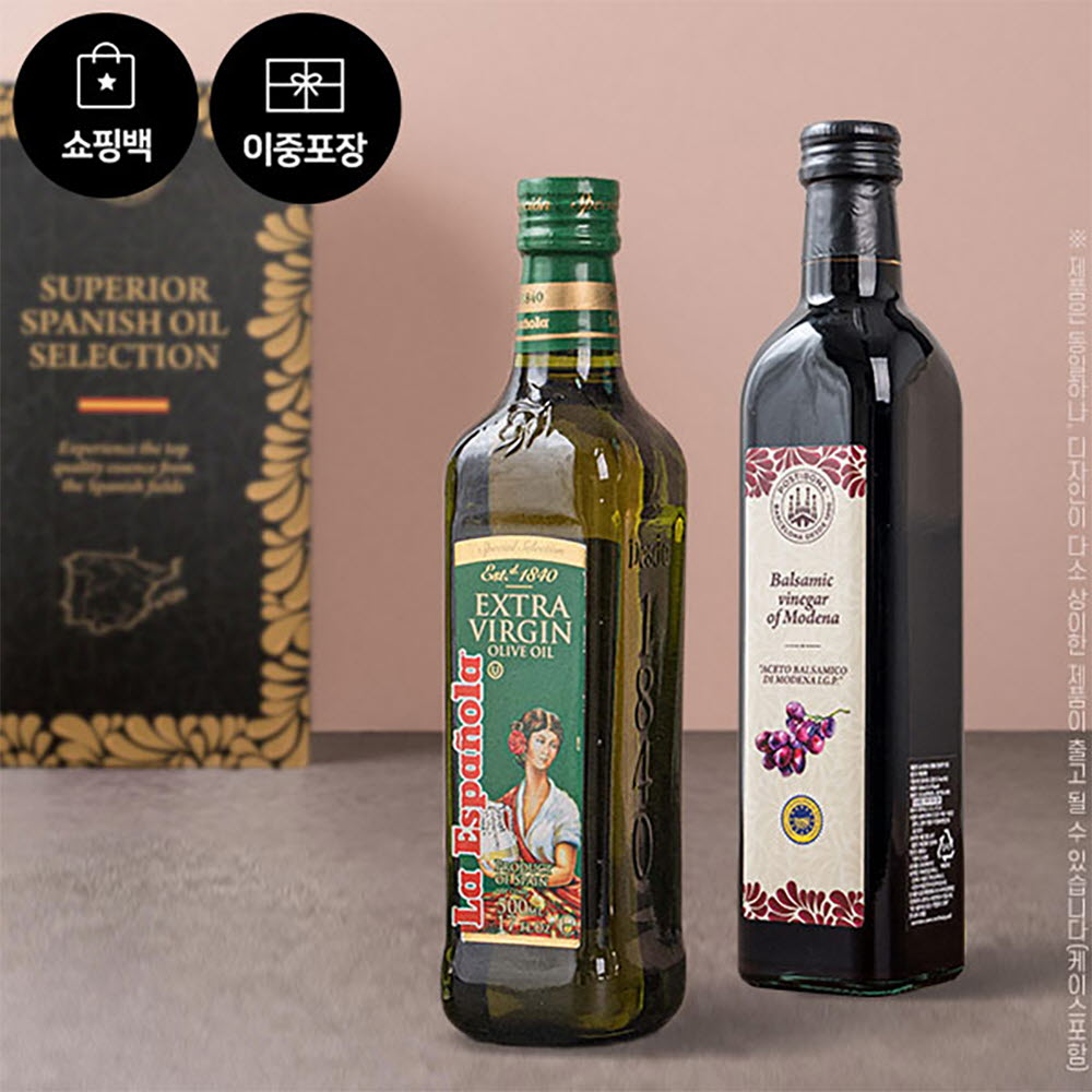 에스파뇰라올리브유 포스티보나레드발사믹식초500(2종)