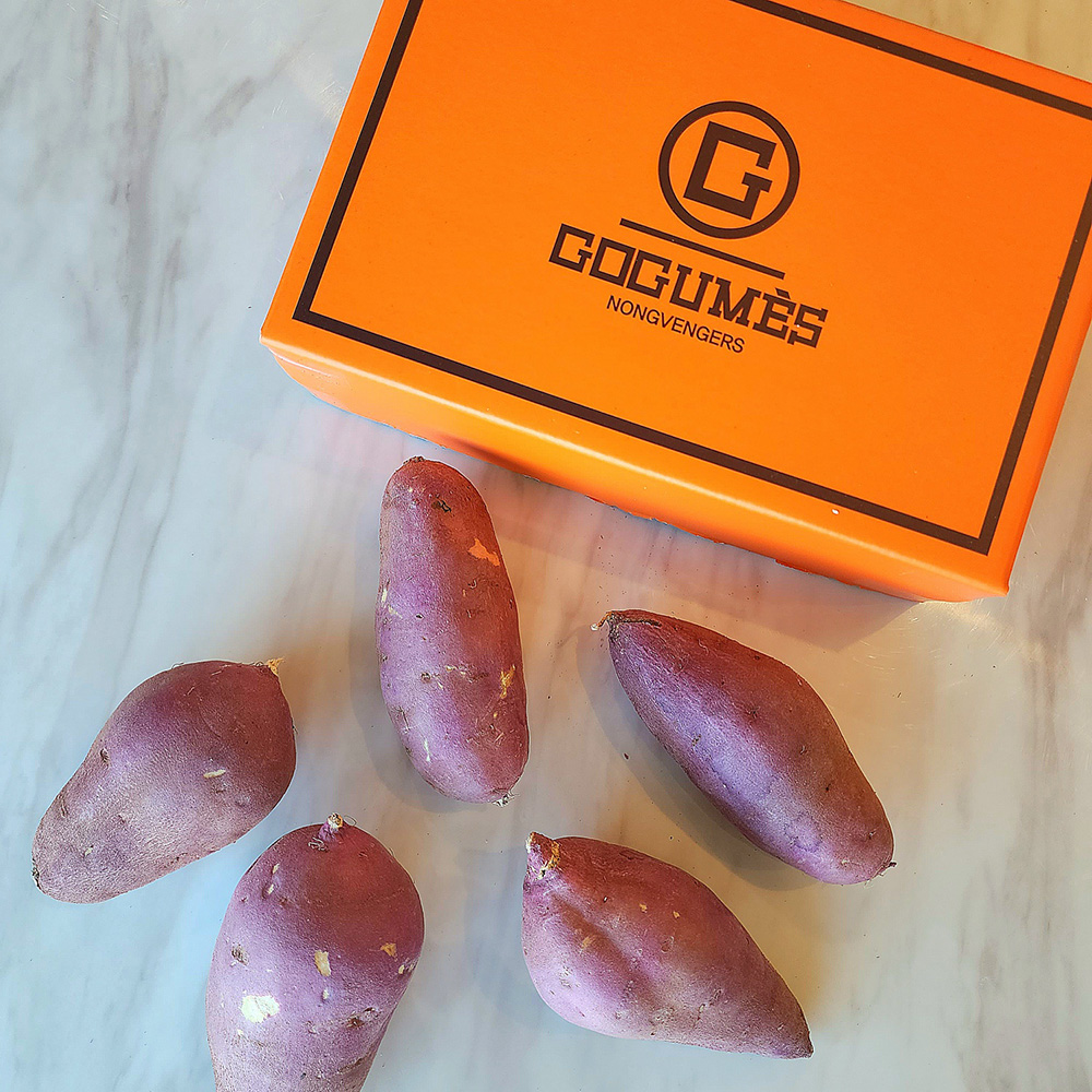 고구메스 프리미엄 허니 고구마 2kg 한입