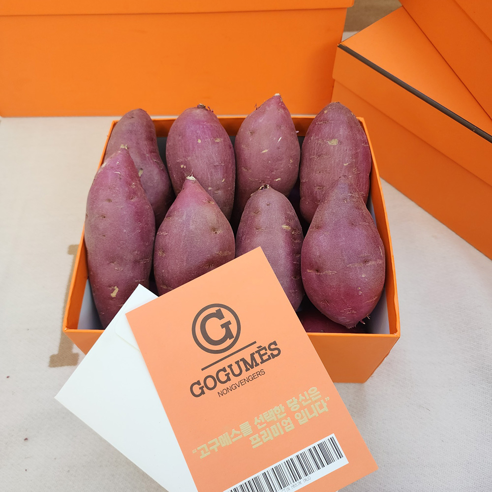 고구메스 프리미엄 허니 고구마 3kg 상(로얄사이즈)