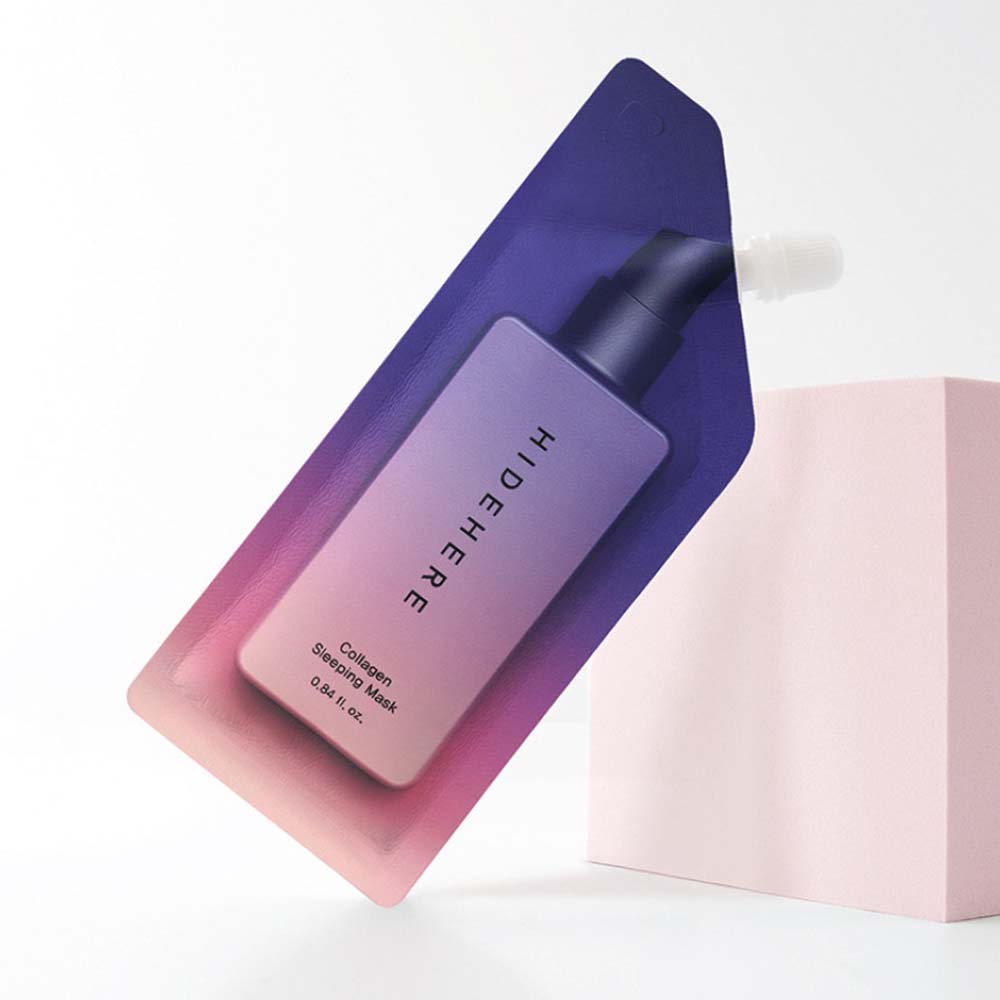 [HIDEHERE]하이드히어 콜라겐 마스크 수면 팩 25ml x 1ea