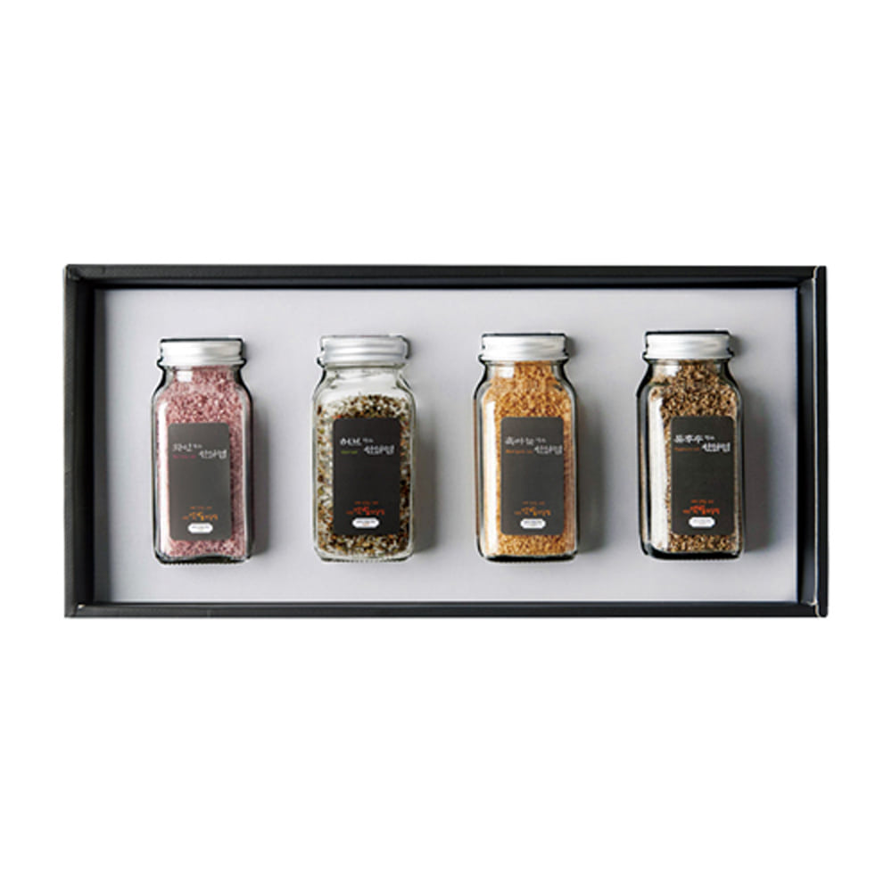 [Q13-105] 손봉훈 신안갯벌천일염 솔트레인보우 4종세트