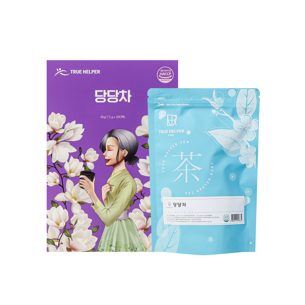 트루헬퍼 당당차 바나바잎 여주 돼지감자 차 30티백 당당차 - 1박스