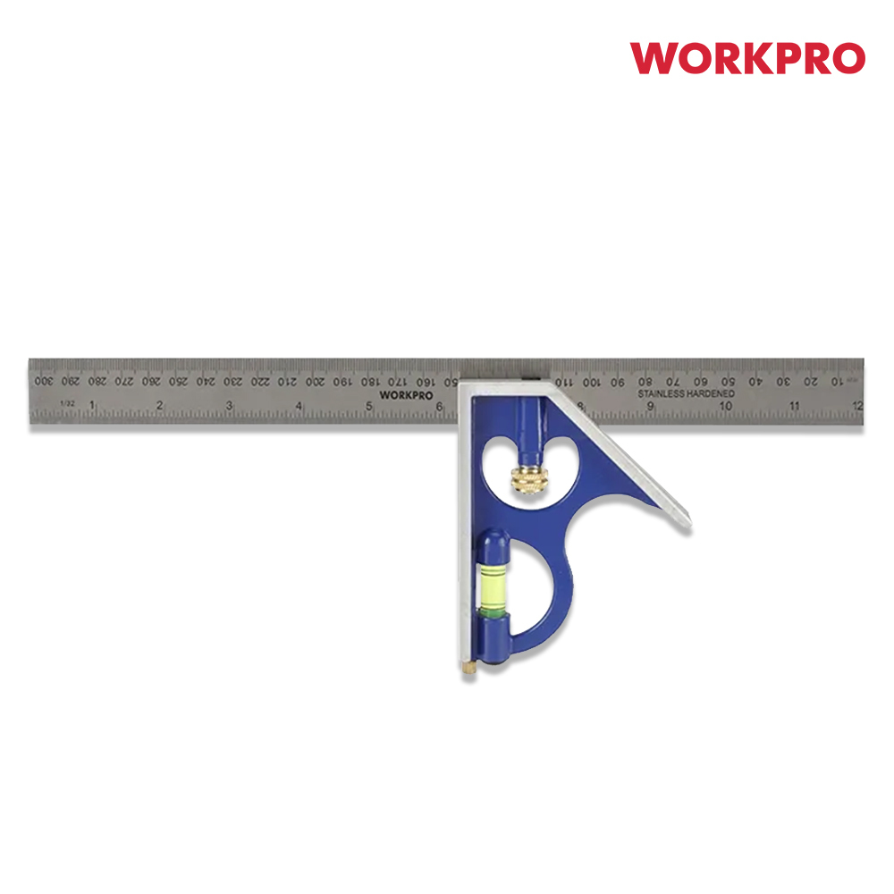 워크프로 300mm 알루미늄 콤비네이션 스퀘어 WP264002