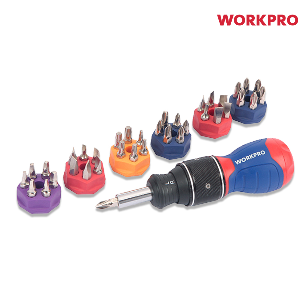 워크프로 38 in 1 스터비 스크류 드라이버 세트 WP221050
