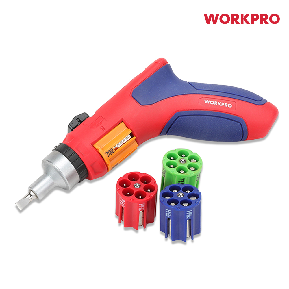 워크프로 리볼버 라쳇 스크류 드라이버 WP221048