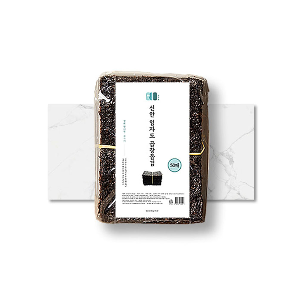 김시월 신안임자도 곱창돌김 50매 1속(180g)