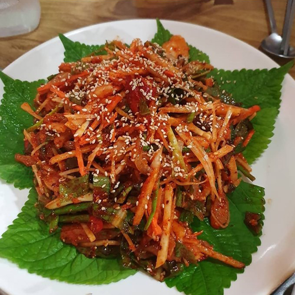 여름특미! 고소한 물가자미(미주구리)세꼬시회 매실물회장/회무침 2인분세트