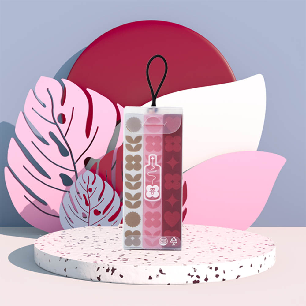 수레타 뿅 믹스(레드+핑크+몰트) 20mg x 3stick 1set(96g)