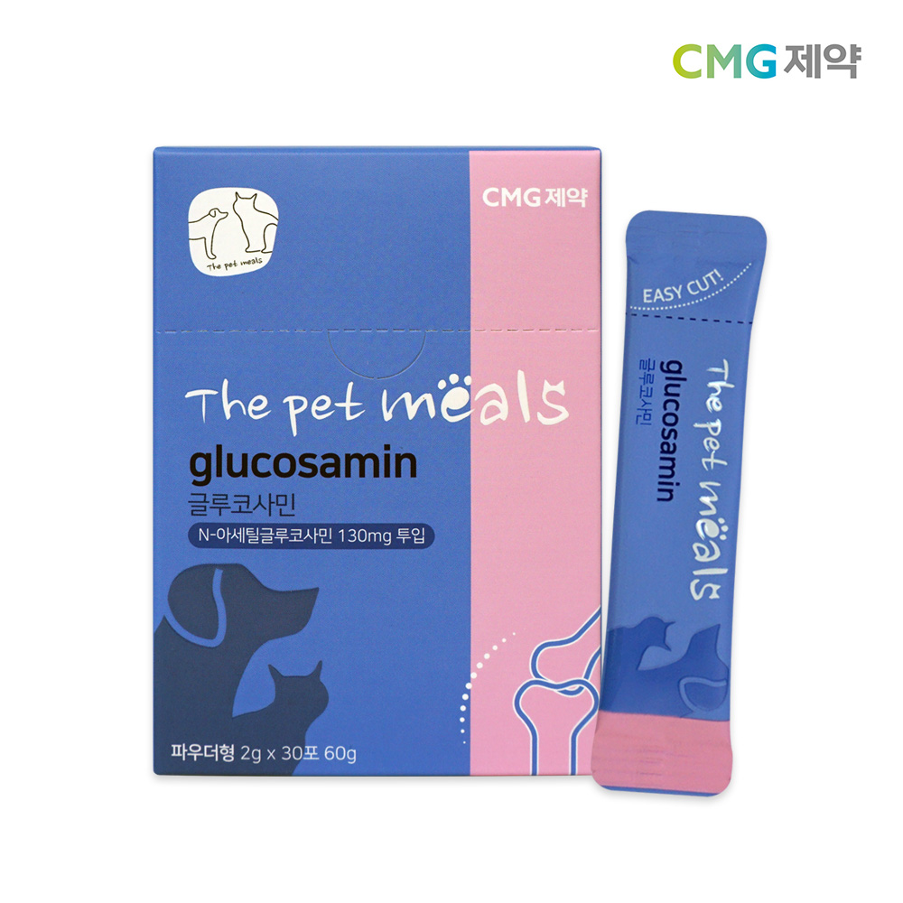 CMG제약 더펫밀즈 글루코사민 2gX30포 (1개월분)/반려동물