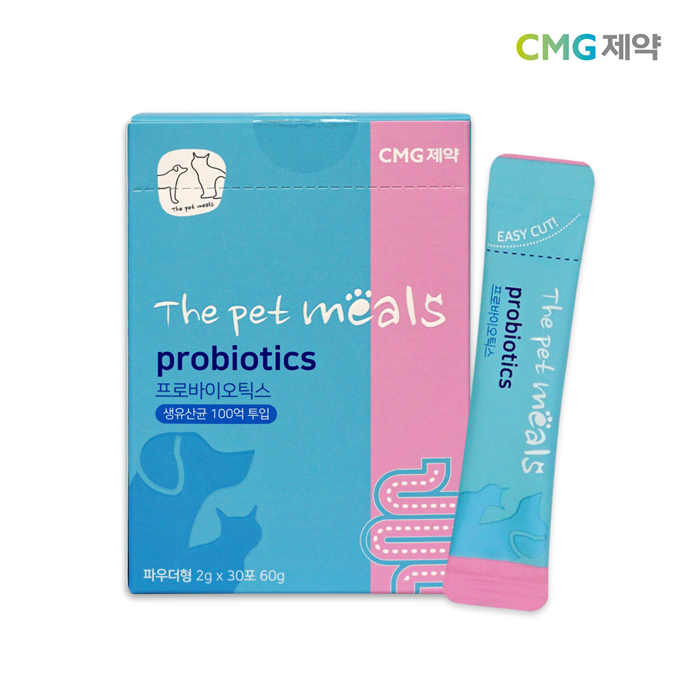CMG제약 더펫밀즈 프로바이오틱스 2gX30포 (1개월분)/반려동물