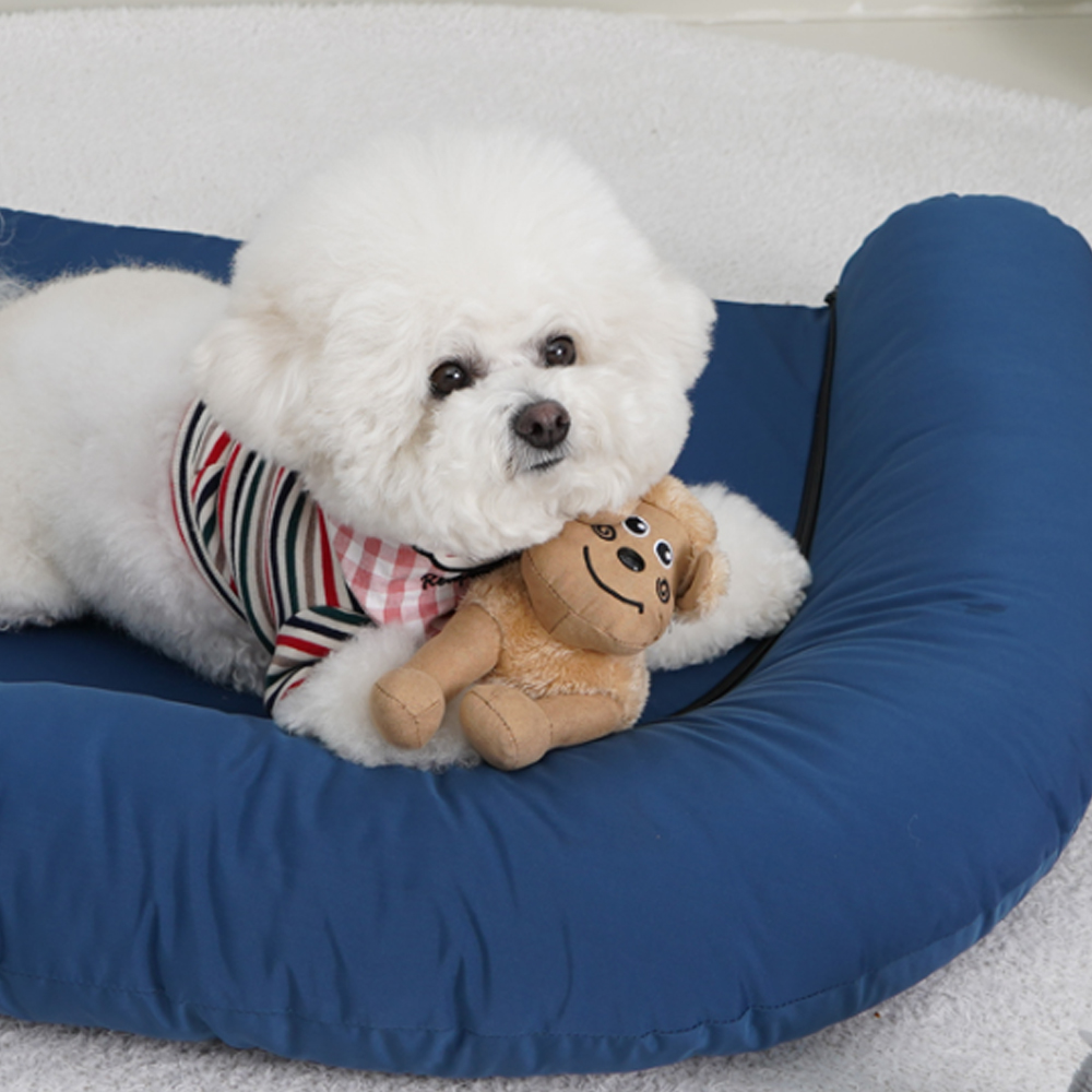 개과천선 강아지 디앤비 여름용 쿨 방석 침대 애견 슬개골예방 방석 양면 침대 3D 매쉬