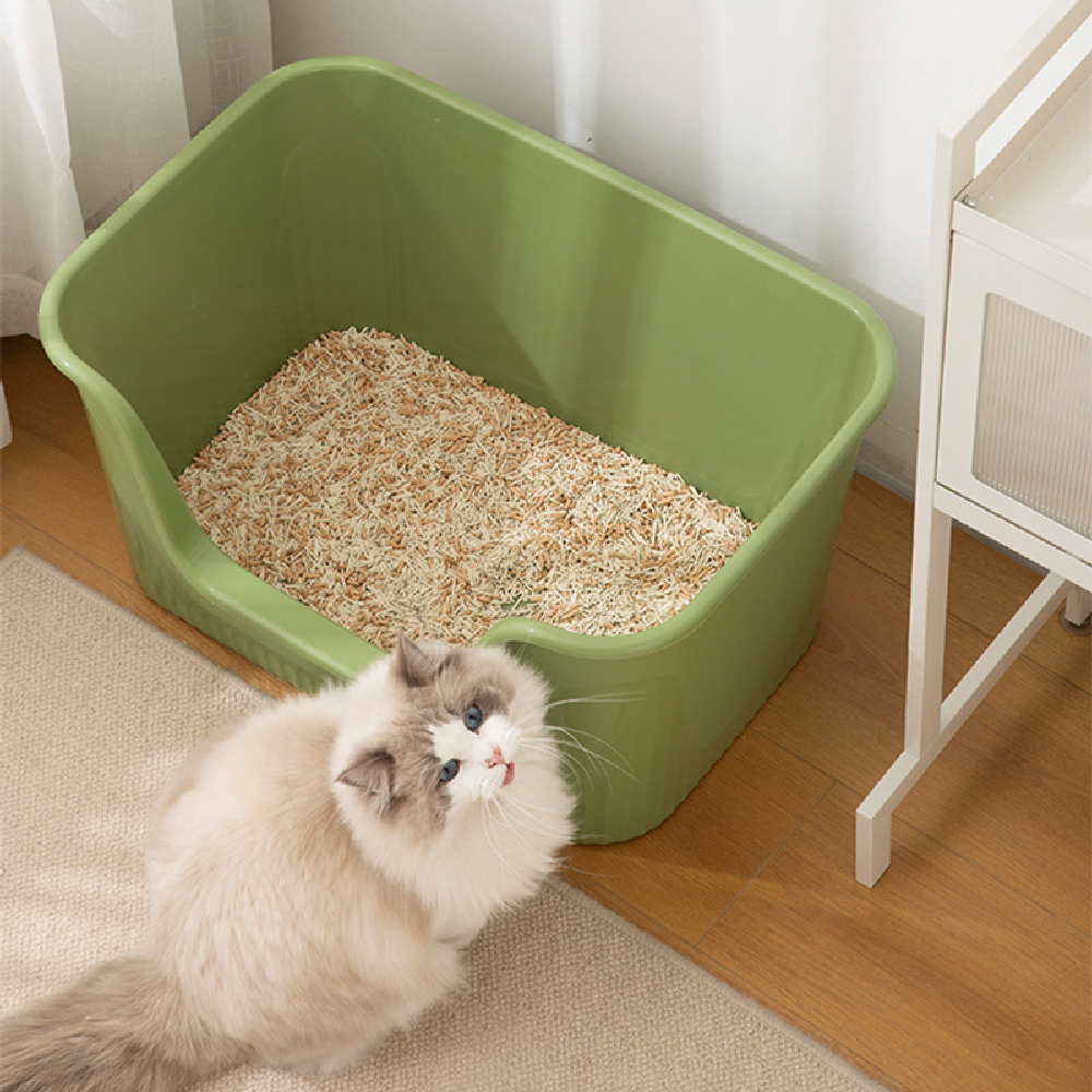 개과천선 바스켓 캣 토일렛 고양이 화장실 돔형태 초대형 대형 모래삽 포함/ 초대형