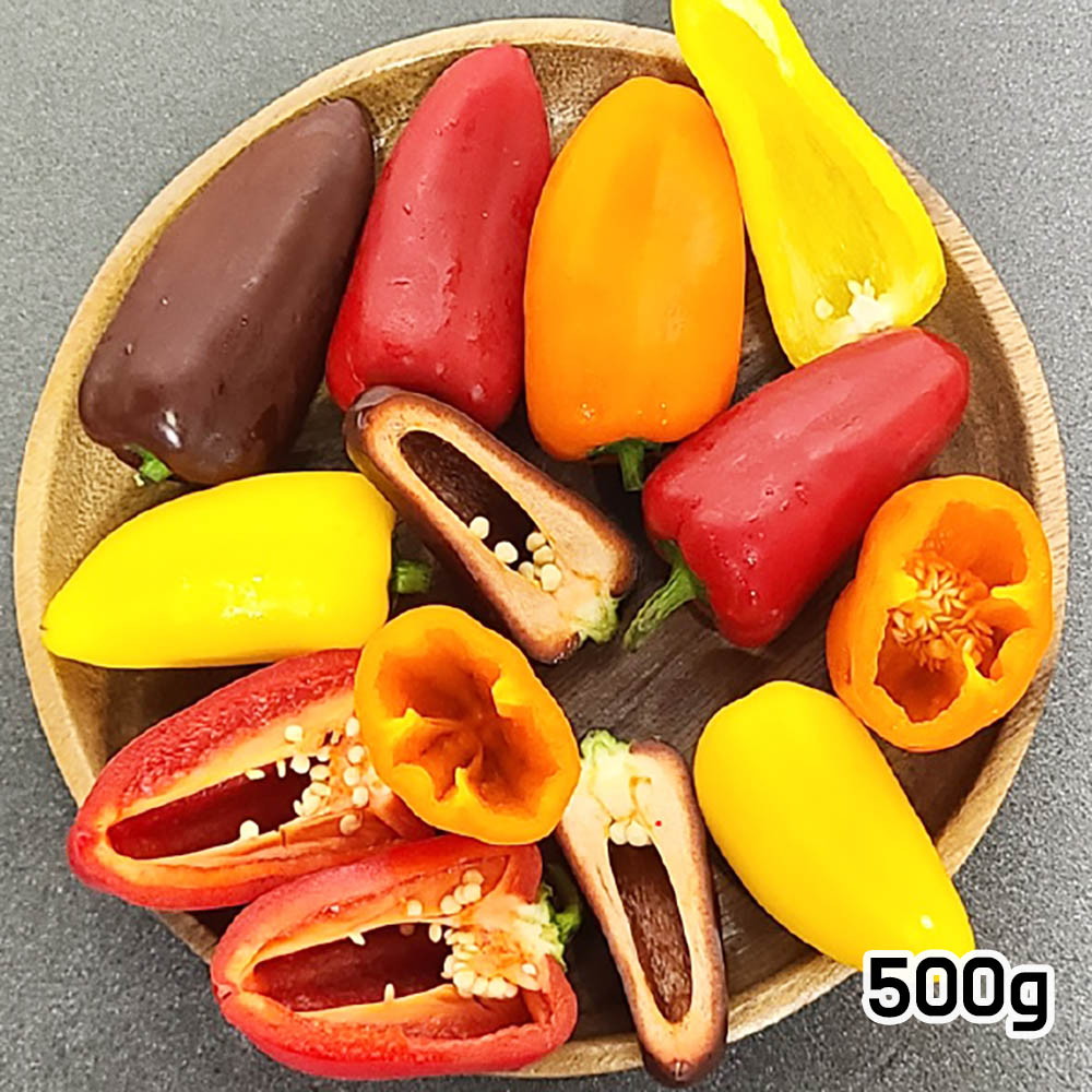 아삭하고 단맛나는 미니파프리카 500g(정품)